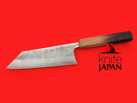 Tanaka Kama Kogyo | Stainless nashiji bunka | 175mm・6.9" | Aogami #2 | Knife Japan