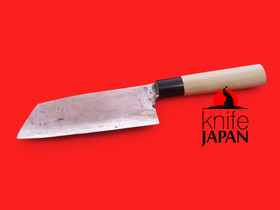 Takahashi Kajiya nakiri-bocho | 160mm・6¼" | Shirogami#2 | Knife Japan 