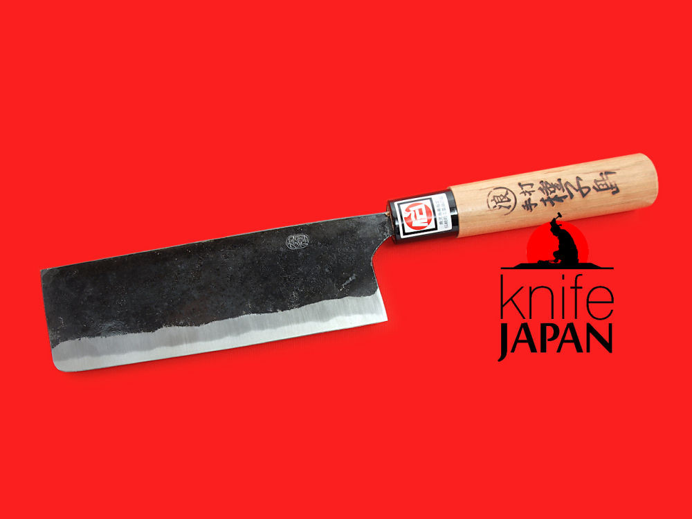 Nakiri knife by Ikenami Hamono | 16cm | Knife Japan