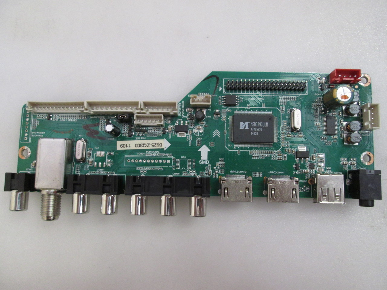 LED55G55R120Q MAIN BOARD 55120RE01M3393LNA35-C1 , tv parts , LD.M3393.B