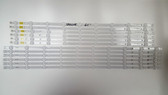 Samsung Led Light Strips Complete Set  BN96-29076A & BN96-29077A