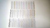 SAMSUNG UN70KU630DF LED LIGHT STRIPS Complete Set of 27 Strips BN96-40275A / BN96-40276A / BN96-40277A