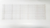Seiki SE50FYT LED Light Strips set of 10 CRH-M50H35351205523REV1.0B / 910-500-1022