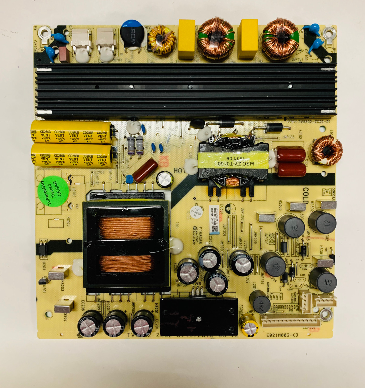 JVC LT55UE76 Power Supply board TV5502ZC0201 / 1010101136
