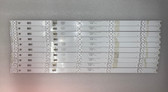 JVC LT-55MA770 LED Light Strip set of 10 30355005201