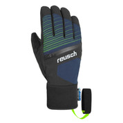 Reusch Theo R-TEX XT Ski Snow Glove Dress Blue Neon Green