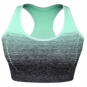 Hyped Sports Womens Bra Quick Dry HBack Yoga Running Fitness Underwear Green
