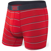 SAXX Vibe Everyday Boxer Brief Red Shallow Stripe