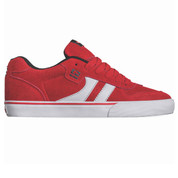 Globe Encore 2 Skate Shoe Trainers Red White Black Suede Synthetic Leather