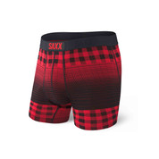 SAXX Ultra Everyday Boxer Brief Fly Red Horizon Plaid