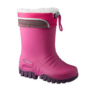Bounce Kids Fleece Lined Winter Wellington Boots Wellies Pink