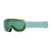 Sinner Vorlage S Ski Snowboard Goggles Matte Green Full Green Mirror Vent
