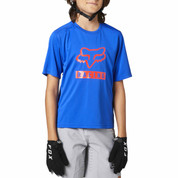 Fox Kids Youth Ranger Short Sleeve Jersey Blue