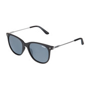 Sinner Jay Matte Black Sintec Smoke Flash Mirror Lens Sunglasses