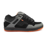 DVS Enduro 125 Trainers Shoes Black Charcoal Orange Nubuck