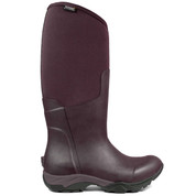 Bogs Womens Wellies Essential Light Tall Solid Wellington Boot Eggplant