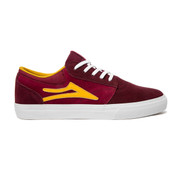Lakai Griffin Skate Shoes Trainers Burgundy Cardinal Suede