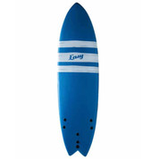 Easy Softboard 6’6” Fish Hybrid Surfboard Surf Board