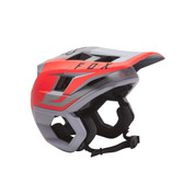 Fox Dropframe Pro MTB Mountain Bike Helmet Sideswipe Light Grey