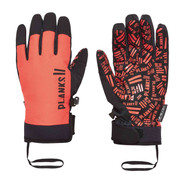 Planks High Times Pipe Unisex Snow Glove Hot Red
