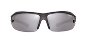 Sinner Speed Single Lens Matte Black PC Smoke Flash Mirror Sunglasses