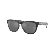 Oakley Frogskins Sunglasses Matte Black Frame Prizm Black Polarized Lenses