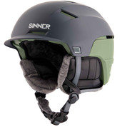 Sinner Beartooth Ski Snowboard Helmet Matte Moss Green
