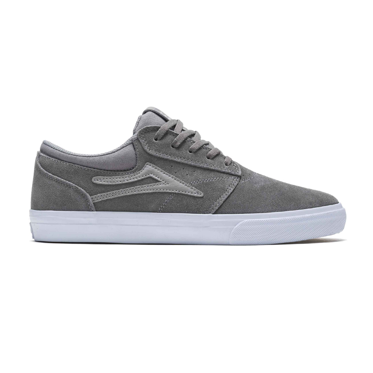 Lakai Griffin Skate Shoes Trainers Grey Suede - Hyped Sports