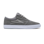 Lakai Griffin Skate Shoes Trainers Grey Suede