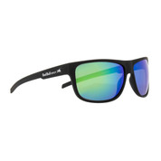 Red Bull Spect Loom Matt Black Frame Green Mirror Lens Sunglasses