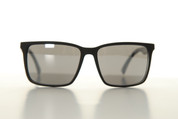 Von Zipper Lesmore Black Satin Grey Chrome Lens Sunglasses