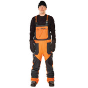 Thirtytwo Mens Basement Bib Snowboard Pants Orange