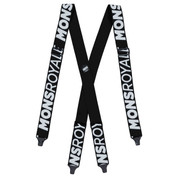 Mons Royale Ski Snow Afterbang Suspenders Black White