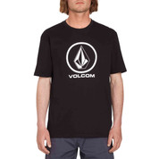 Volcom Mens Crisp Stone T Shirt Black