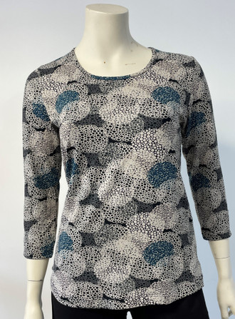 Shelley Top with 3/4 Sleeves