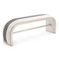 Aintree Curved Bench - Stripe
