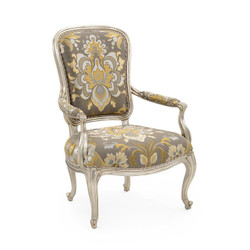 Trianon Chair - Damask Fabric