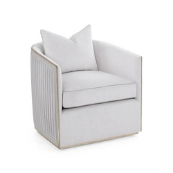 Sonoma Swivel Chair - Winter White