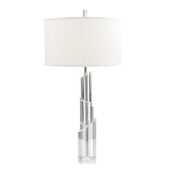 Solid Crystal Table Lamp
