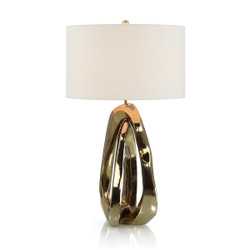 Amorphic Brass Table Lamp