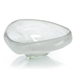 Sea-Foam Glass Bowl