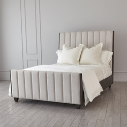 Studio A Channel Bed - Candid Fleece - Queen
