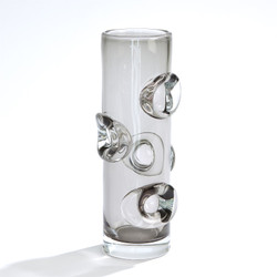 Studio A Halo Cylindrical Vase - Grey