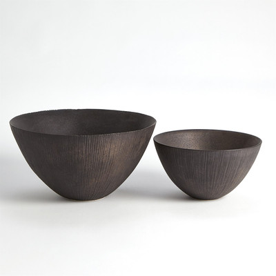 Studio A Torch Bowl - Brown/Bronze - Sm