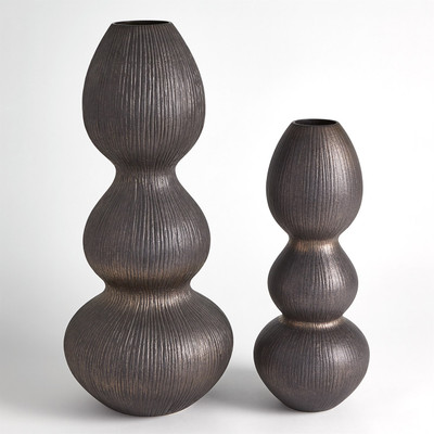 Studio A Torch Vase - Brown/Bronze - Sm