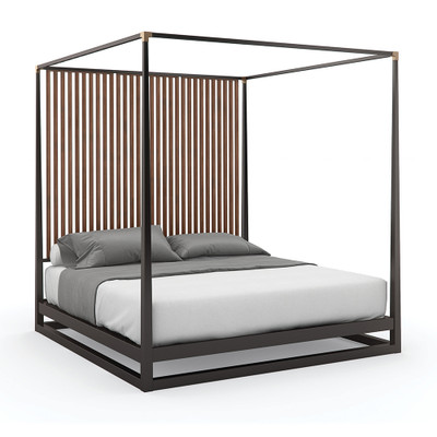 Caracole Pinstripe Bed - Queen