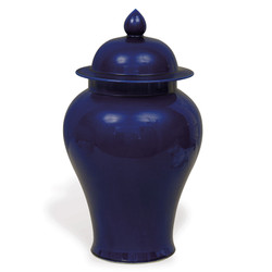 Cobalt Small Temple Jar