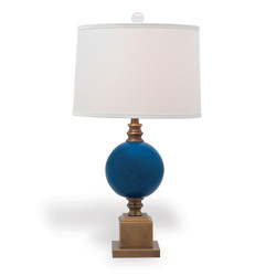 Rutherford Turquoise Lamp