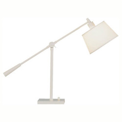 Real Simple Boom Table Lamp - Stardust White Powder Coat