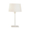Real Simple Club Table Lamp - Stardust White Powder Coat